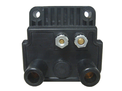 Ignition Coil - Black. Fits Big Twin 1983-1999 & Sportster 1983-2003.