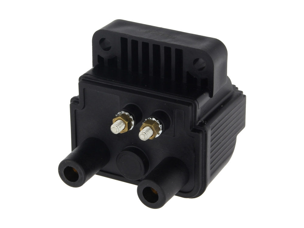 Ignition Coil - Black. Fits Big Twin 1983-1999 & Sportster 1983-2003.