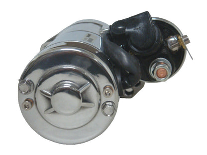 2.0kw Gen3 Starter Motor - Chrome. Fits Big Twin 1989-2006.