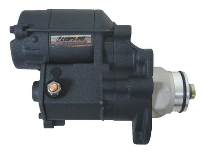1.6kw Starter Motor - Black. Fits Softail 2007-2017, Dyna 2006-2017 & Touring 2007-2016.