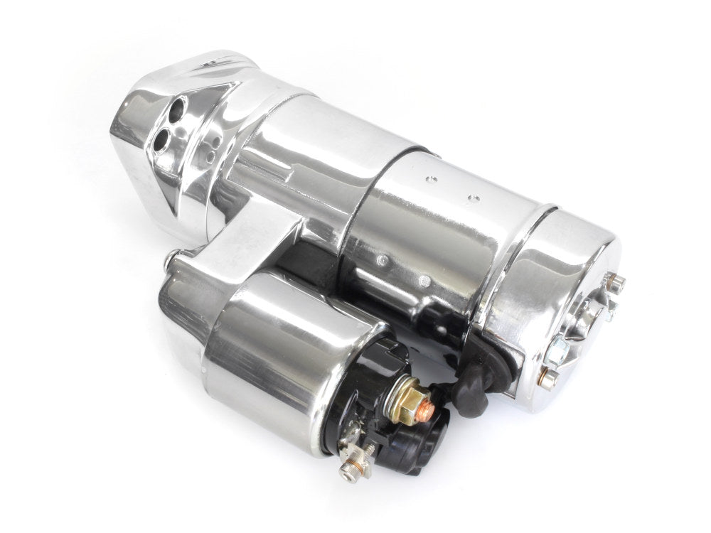 2.0kw Gen3 Starter Motor - Chrome. Fits all Fuel Injected Twin Cam 1999-2006 excluding 2006 Dyna.