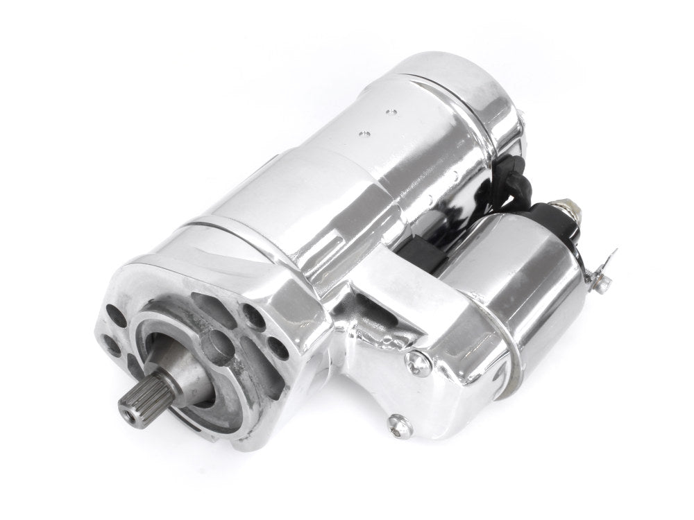2.0kw Gen3 Starter Motor - Chrome. Fits all Fuel Injected Twin Cam 1999-2006 excluding 2006 Dyna.