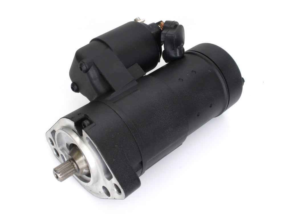 2.0kw Gen3 Starter Motor - Black. Fits all Fuel Injected Twin Cam 1999-2006 excluding 2006 Dyna.