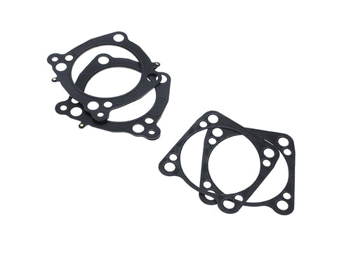 0.030in. Thick Cylinder Head & Base 0.014in. Gasket set. Fits Touring 2017up & Softail 2018up with OEM 114ci/117ci to S&S 132ci or SE 131ci. 4.310in./4.320in. Big Bore Kit.