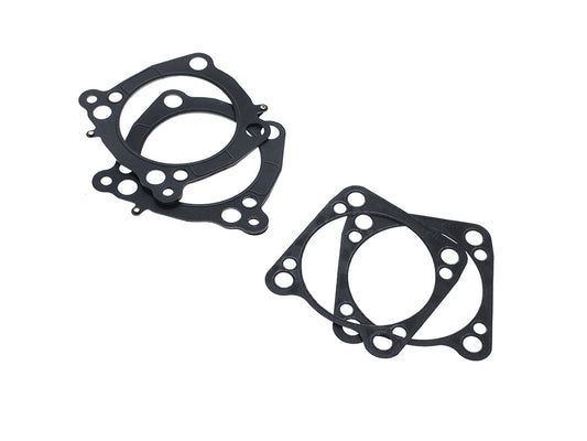 0.030in. Thick Cylinder Head & Base 0.014in. Gasket set. Fits Touring 2017up & Softail 2018up with OEM 114ci/117ci to S&S 132ci or SE 131ci. 4.310in./4.320in. Big Bore Kit.