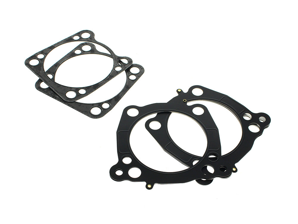 0.030in. Thick Cylinder Head & Base 0.014in. Gasket set. Fits Touring 2017up & Softail 2018up with OEM 114ci/117ci to S&S 132ci or SE 131ci. 4.310in./4.320in. Big Bore Kit.