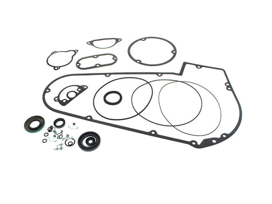 Primary Gasket Kit. Fits 4Spd Big Twin 1965-1986 & Softail 1984-1988.