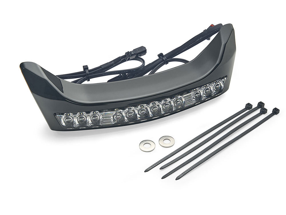 GOAT-E LED Driving Light Bar - Black. Fits CVO Street Glide 2023up & Street Glide 2024up
