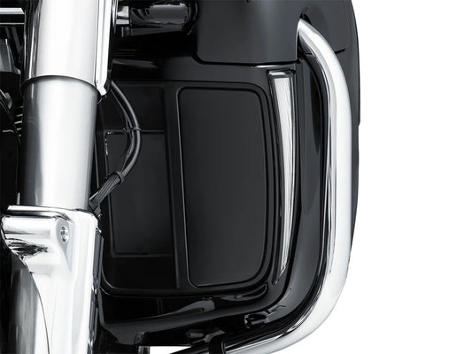 Fang Lower Fairing LED Lights - Black. Fits Touring 2014up with Lower Fairing