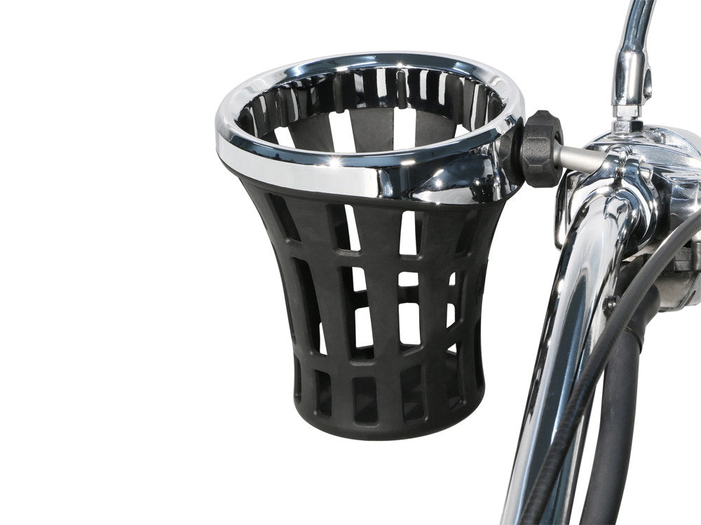Big Ass Drink Holder with 1-1/4in. Clamp - Chrome