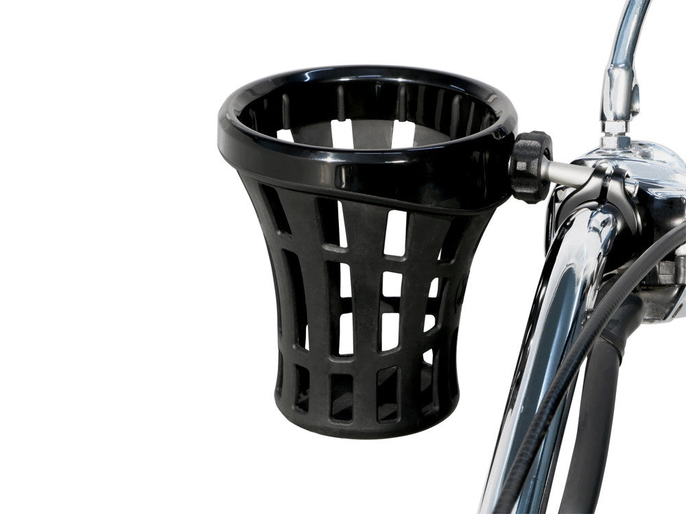 Big Ass Drink Holder with 1-1/4in. Clamp - Black