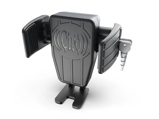 Cybercharger Wireless Smartphone Holder - Chrome Perch Mount
