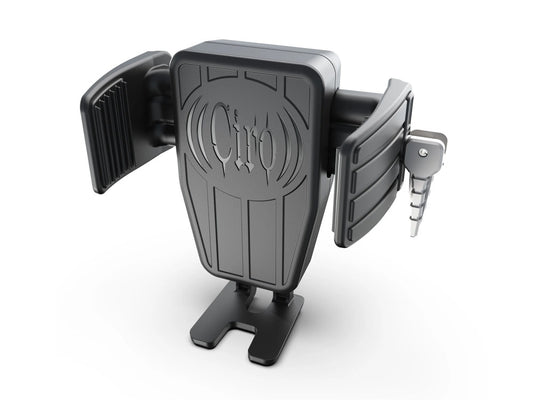 Cybercharger Wireless Smartphone Holder - Black Perch Mount