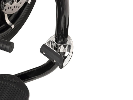 Toe Rest Cruise Pegs - Chrome. Fits Models with 1-1/4in. Crash Bars.