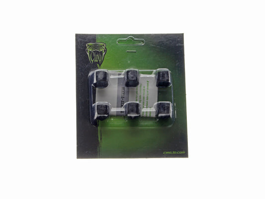 Rocker Cover Bolt Covers - Black. Fits Twin Cam 1999-2017