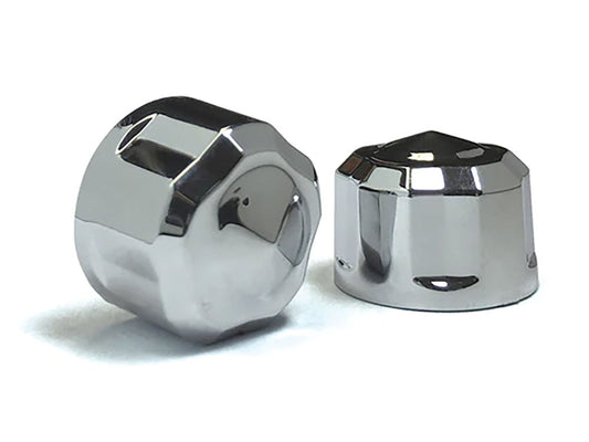 Engine, Transmission & Primary Bolt Cover Kit - Chrome Diamond Cut. Fits Milwaukee-Eight 2017up