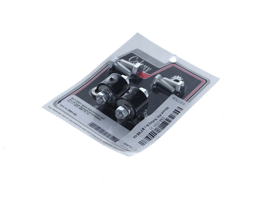 Battery Box Mounting Kit. Fits Big Twin 1965-1984 & Sportster 1967-1978