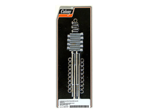 Primary Cover Bolts - Chrome. Fits Touring 2007-2016
