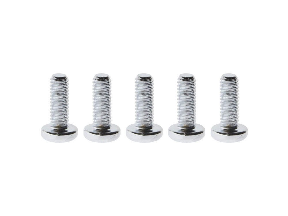 Front Disc Rotor Bolts - Chrome. Fits H-D Big Twin 1984up & Sportster 1984-2021.