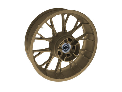 18in. x 5.50in. wide Marlin 3D Wheel with Rear Hub - Bronze. Fits Touring 2009up with ABS