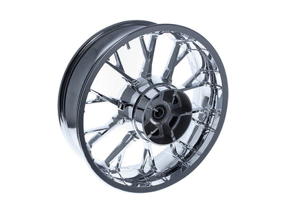 18in. x 5.50in. wide Marlin 3D Wheel with Rear Hub - Chrome. Fits Touring 2009up with ABS