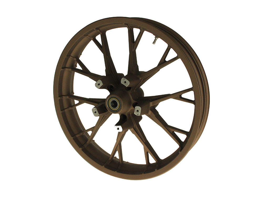 21in. x 3.50in. wide Marlin 3D Wheel with Front Hub - Bronze. Fits Touring 2008up with ABS