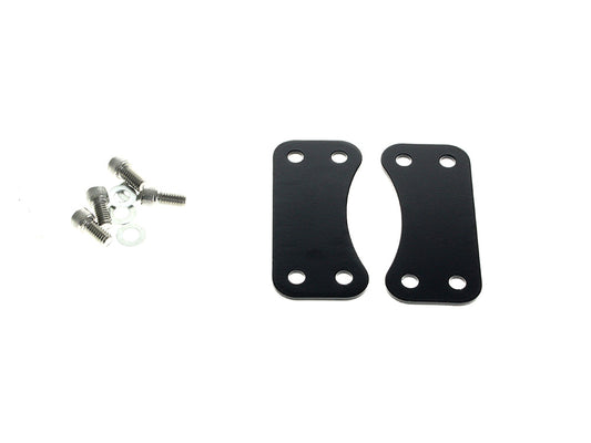 Fender Spacer Kit - Black. Fits Most Touring 2014-2024 with 21in. Wheel & OEM Fender