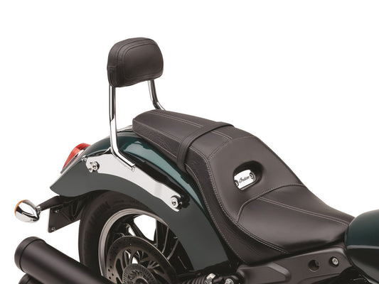 Quick Detachable Sissy Bar Kit - Chrome. Fits Scout 2015up with Dual Seat.