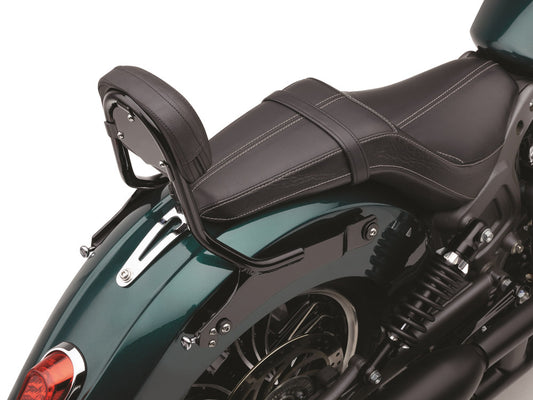 Quick Detachable Sissy Bar Kit - Black. Fits Scout 2015up with Dual Seat.