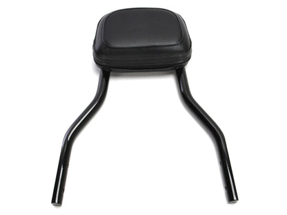 Short Quick Detachable Sissy Bar Kit - Black. Fits FX Softail 2006-2015 & Fatboy 2007-2017 with 200mm Rear Tyre.