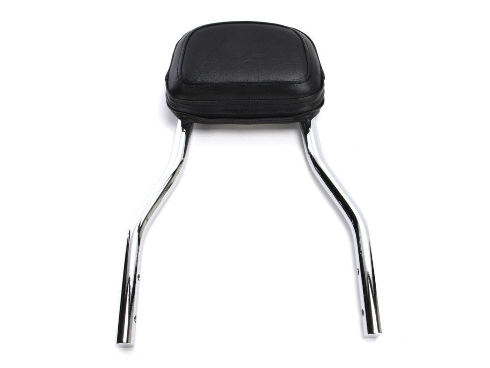 Short Quick Detachable Sissy Bar Kit - Chrome. Fits Dyna 2006-2017.