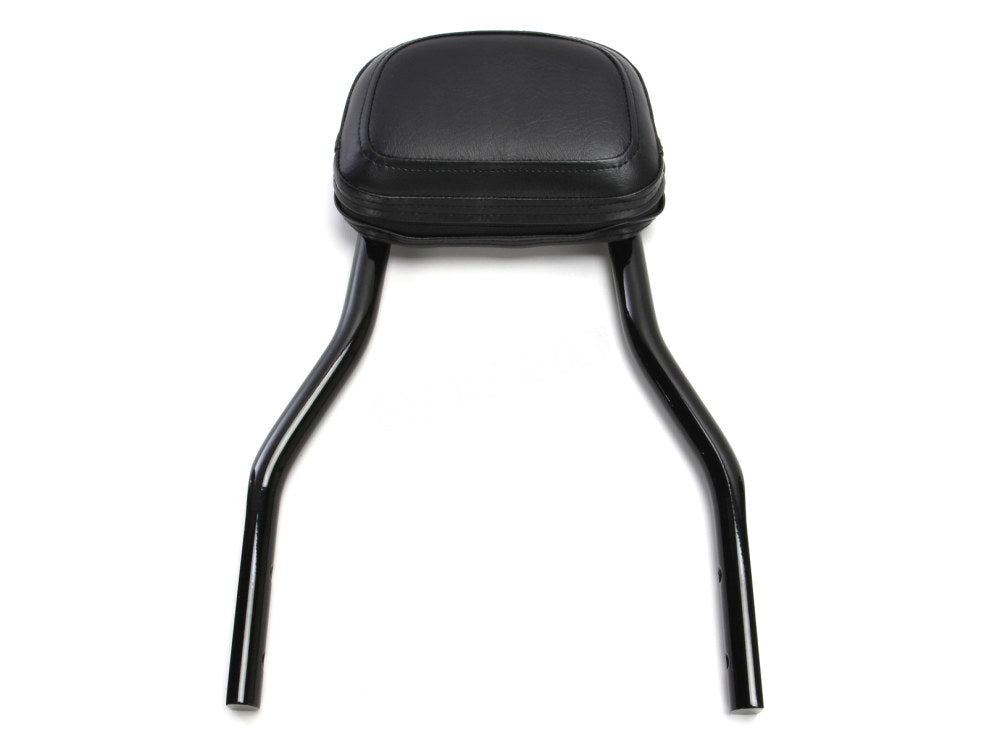 Short Quick Detachable Sissy Bar Kit - Black. Fits Dyna 2006-2017.