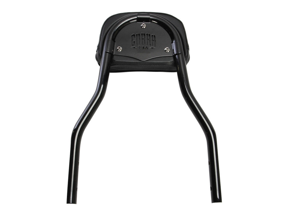 Short Quick Detachable Sissy Bar Kit - Black. Fits Dyna 2006-2017.