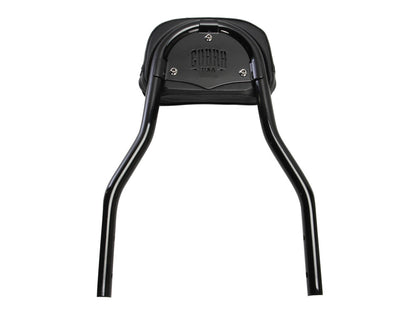 Short Quick Detachable Sissy Bar Kit - Black. Fits Dyna 2006-2017.