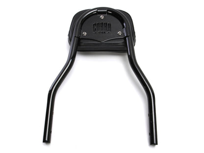 Short Quick Detachable Sissy Bar Kit - Black. Fits Sportster 2004-2021