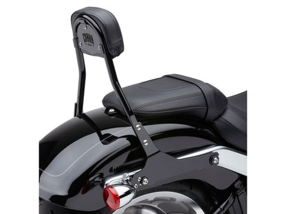 Short Quick Detachable Sissy Bar Kit - Black. Fits Fat Boy & Breakout 2018up.