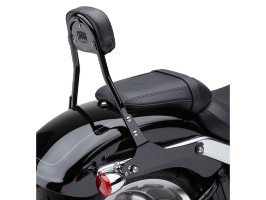 Short Quick Detachable Sissy Bar Kit - Black. Fits Fat Boy & Breakout 2018up.