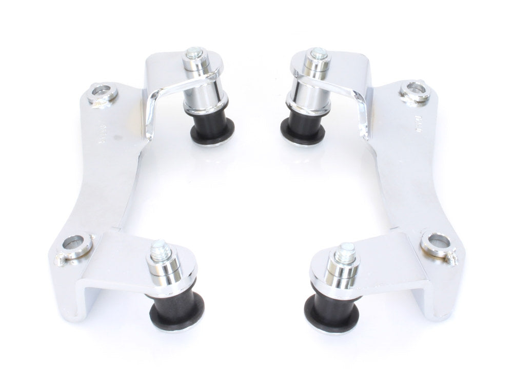 Quick Detachable Sissy Bar Mount Kit - Chrome. Fits Touring 2014up.