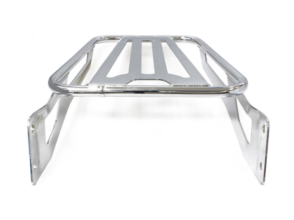 Quick Detachable Luggage Rack - Chrome. Fits Cobra Sissy Bars #'s COB-602-2001, COB-602-2004 & COB-602-2005.