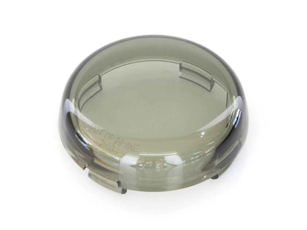 Turn Signal Lens - Smoke. Fits most Big Twin & Sportster 2002up.