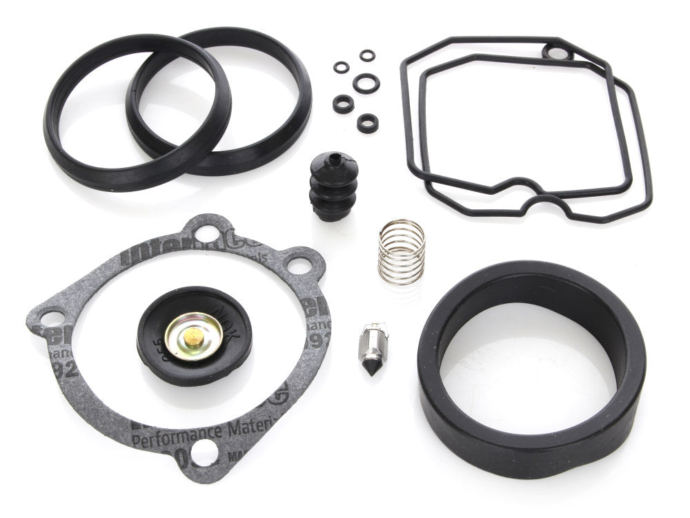 CV Carburettor Rebuild Kit. Fits Big Twin 1990-2006 & Sportster 1988-2006