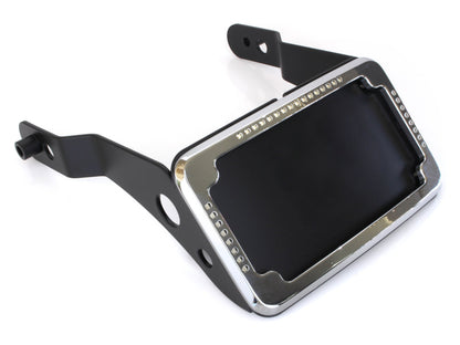 Tail Tidy Fender Eliminator Kit - Chrome with Run, Turn, Brake and Number Plate Lights. Fits Dyna Street Bob 2013-2017 and Dyna Low Rider 'S' 2016-2017.