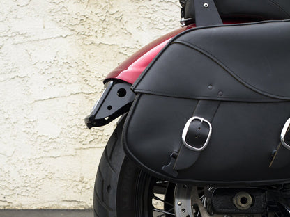 Tail Tidy Fender Eliminator Kit - Black with Run, Turn, Brake and Number Plate Lights. Fits Dyna Street Bob 2013-2017 and Dyna Low Rider 'S' 2016-2017.