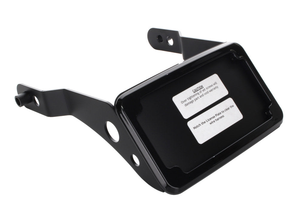 Tail Tidy Fender Eliminator Kit - Black with Number Plate Light Only. Fits Dyna Street Bob 2013-2017 and Dyna Low Rider 'S' 2016-2017.