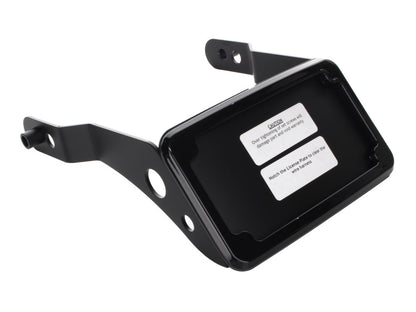 Tail Tidy Fender Eliminator Kit - Black with Number Plate Light Only. Fits Dyna Street Bob 2013-2017 and Dyna Low Rider 'S' 2016-2017.