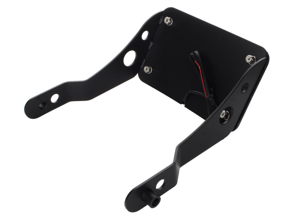 Tail Tidy Fender Eliminator Kit - Black with Number Plate Light Only. Fits Dyna Street Bob 2013-2017 and Dyna Low Rider 'S' 2016-2017.