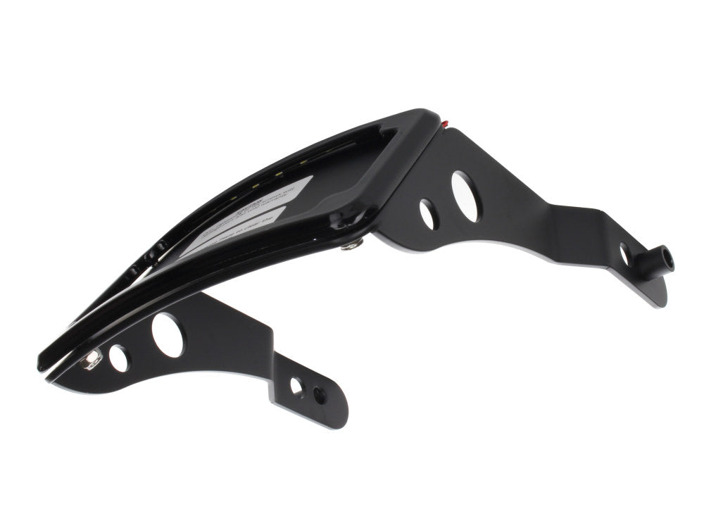 Tail Tidy Fender Eliminator Kit - Black with Number Plate Light Only. Fits Dyna Street Bob 2013-2017 and Dyna Low Rider 'S' 2016-2017.