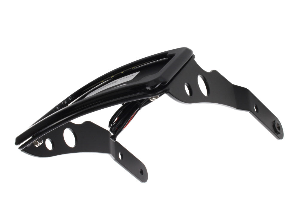Tail Tidy Fender Eliminator Kit - Black with Number Plate Light Only. Fits Sportster 883 Iron 2009-2021, 1200 Iron 2018-2021, Forty-Eight 2010-2021, Seventy-Two 2012-2016 & 1200 Nightster 2009-2012