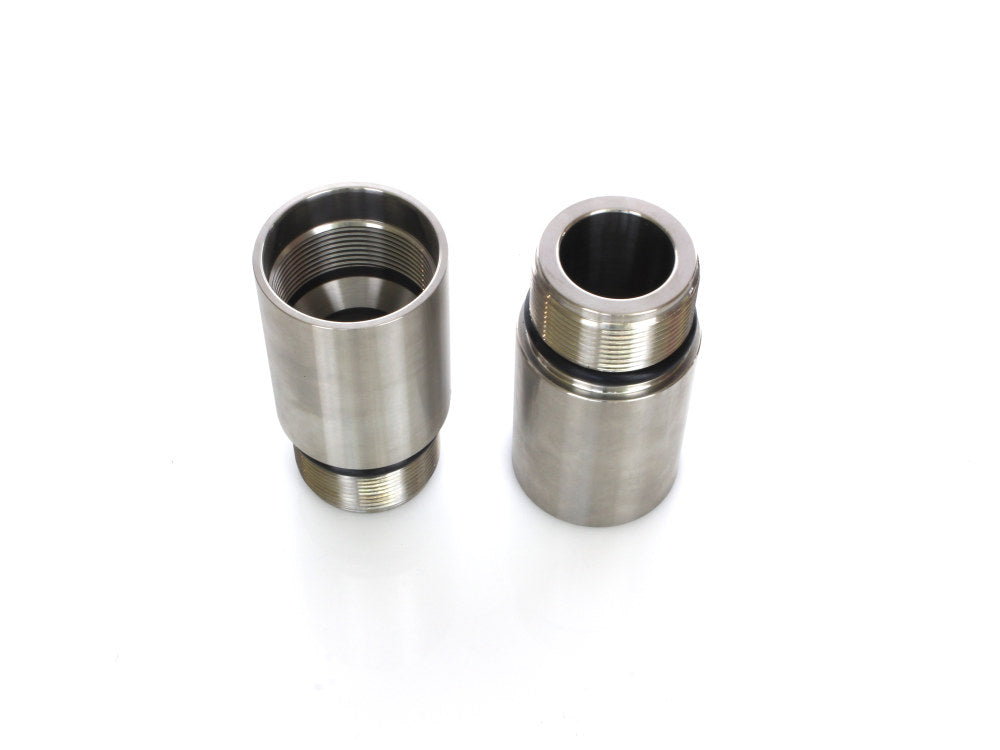 39mm Fork Tube 2in. Extension Kit - Stainless Steel. Fits Dyna 1991-2005, FXR 1987-1994 & Most Sportster 1987-2021