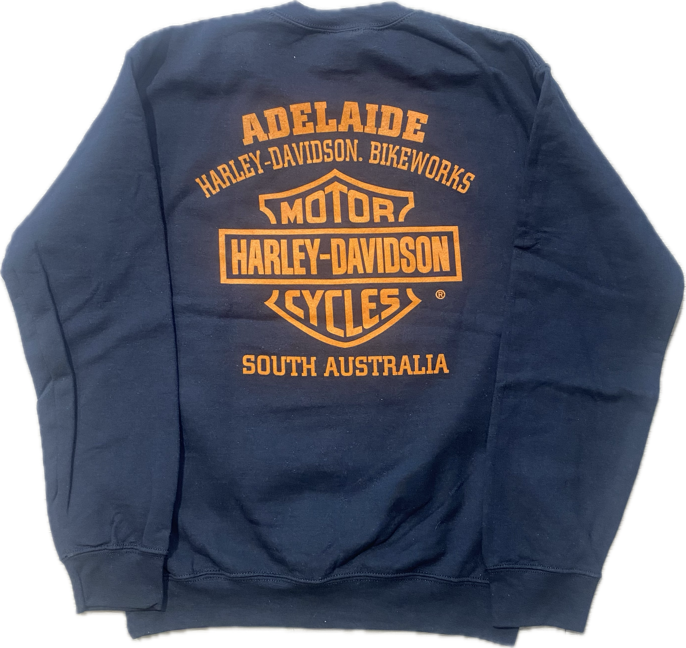 Adelaide Harley-Davidson Elongated B&S Crew